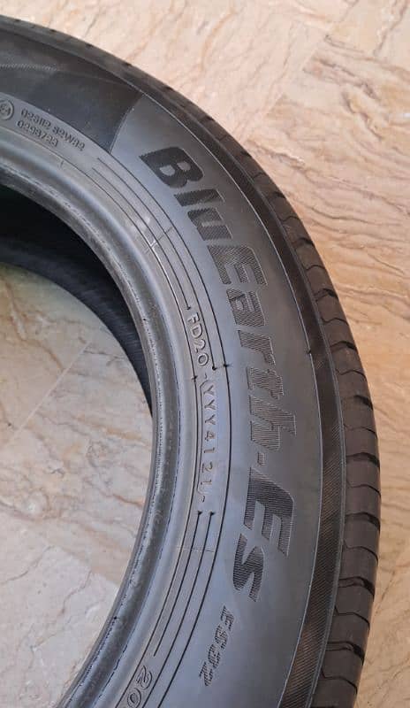 Honda brv tyres Yokohama Blue Earth 4