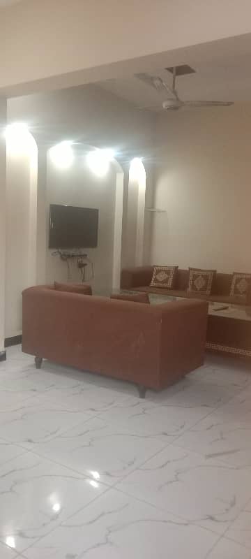 Furnished flate available for rent in citi Housing sialkot 4