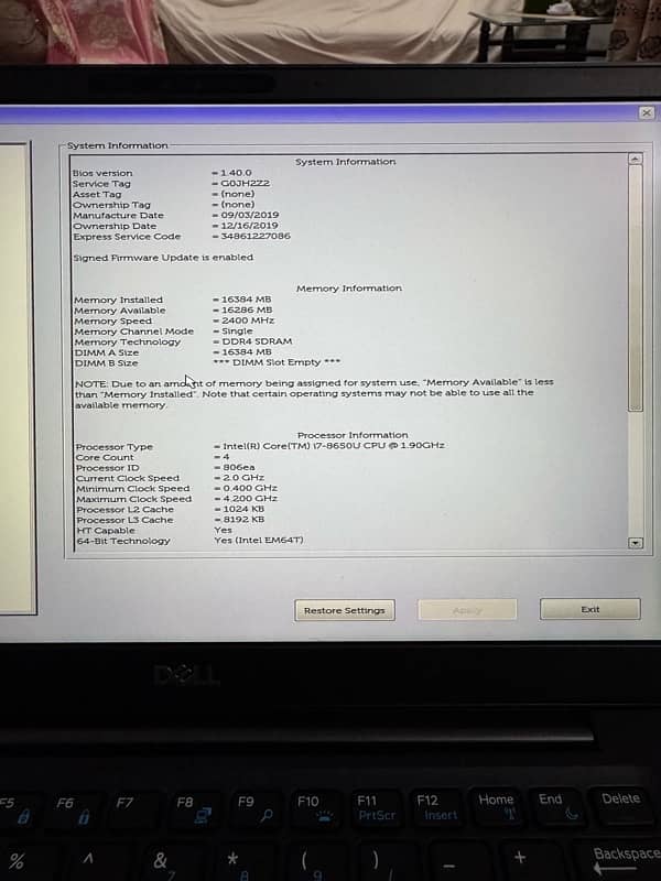 latitude Core i7 8th gen for sale 2