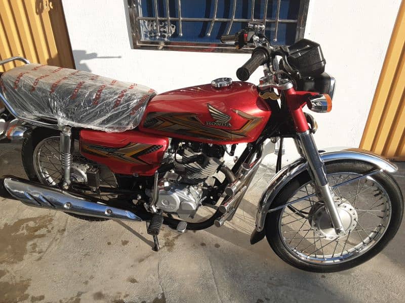 Fresh 125 Bike 2k23 with double Acceries ( Tankey Tapay ) 0