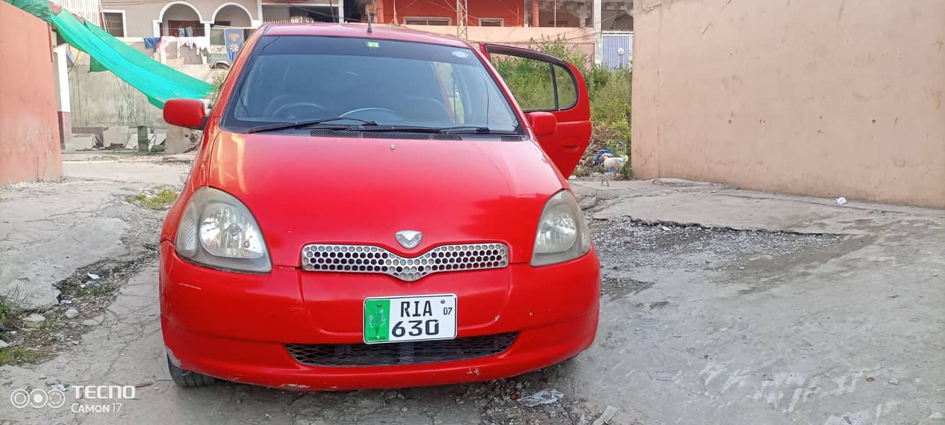 Toyota Vitz 2001 registered 2007 0