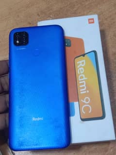 Redmi 9c 3/64 complete box pta approved official