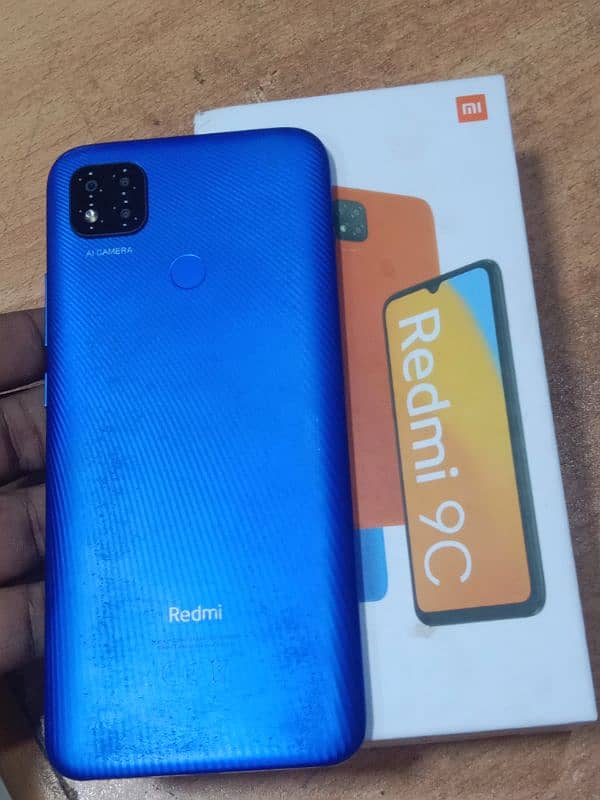 Redmi 9c 3/64 complete box pta approved official 0