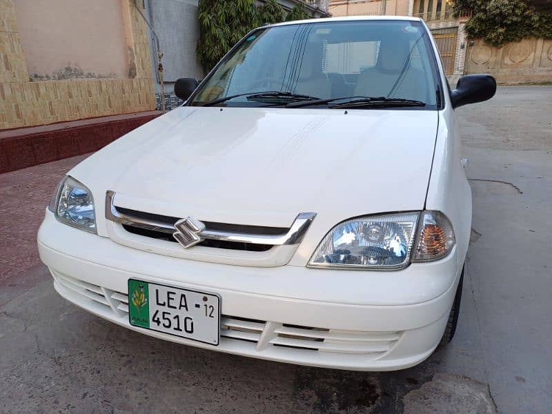 Suzuki Cultus 2012 bumper to bumper original car power staring 5