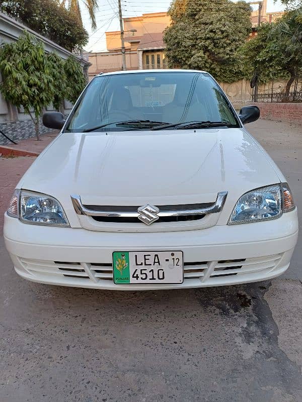 Suzuki Cultus 2012 bumper to bumper original car power staring 6