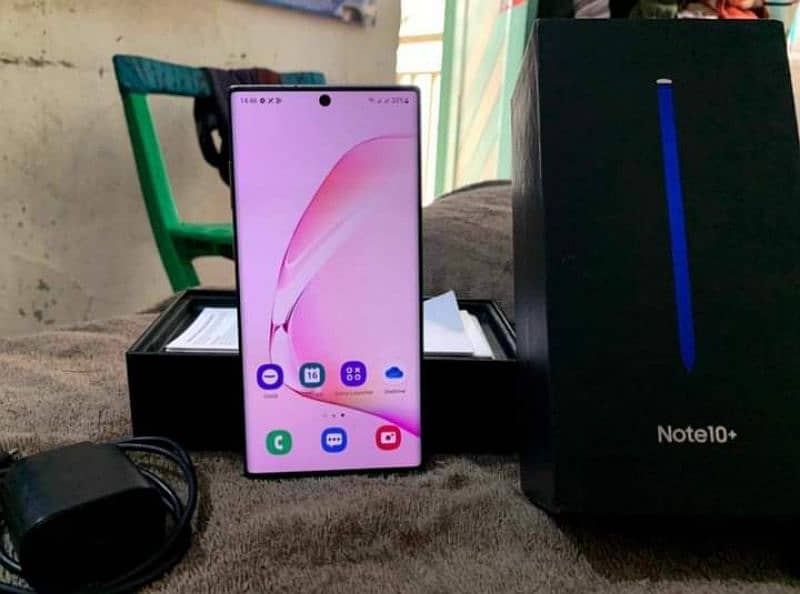 Samsung Galaxy note 10 plus 12/256 GB 03230374234 My whatsapp number 1