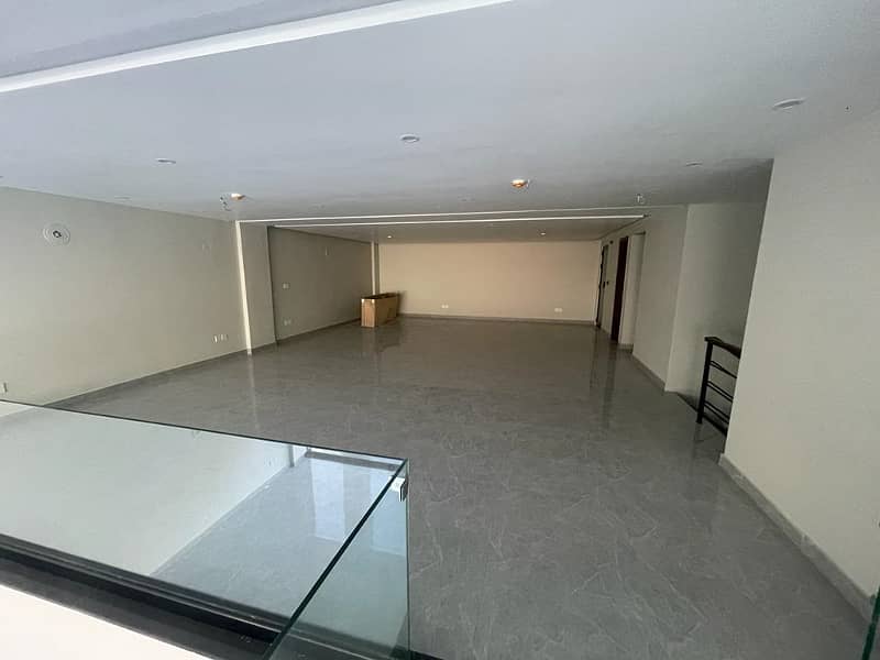 DHA Phase 8 Commercial Broadway Brand New 8 Marla Commercial BASEMENT GROUND MEZANINE Is Available For Rent On Prime Location. 10