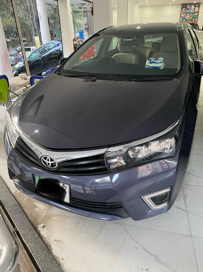 Toyota Corolla GLI 2016 Model/2017 Register 0