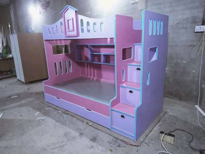 Triple Bunk Bed 2