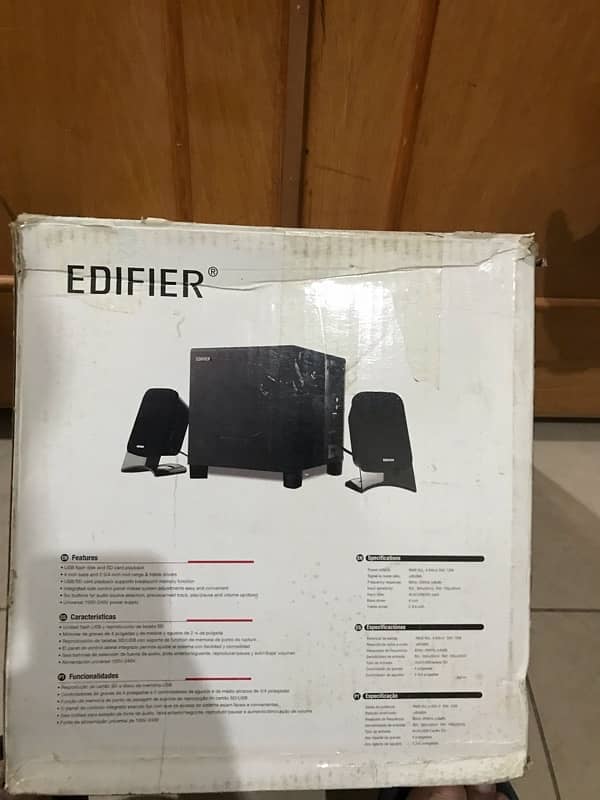 edifer speaker and woffer 0