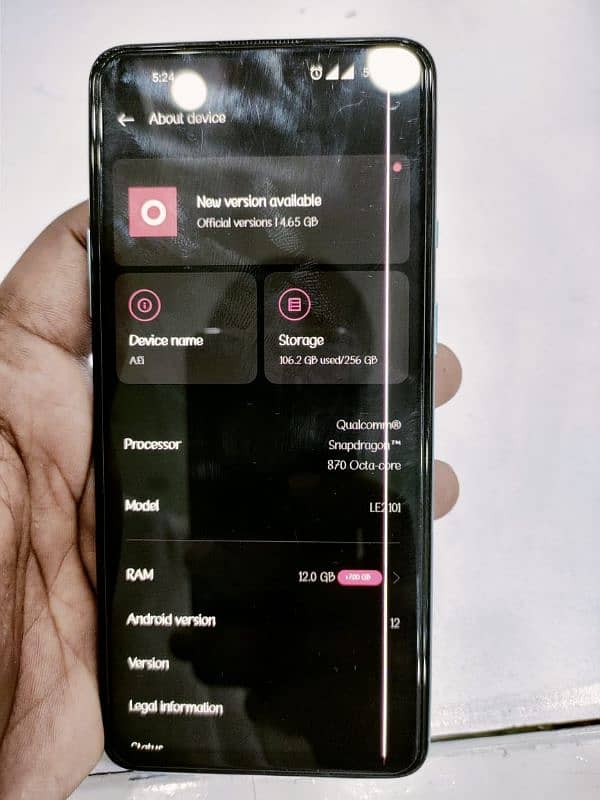 Oneplus 9r (12Gb-256gb) 0304/0003/143 2