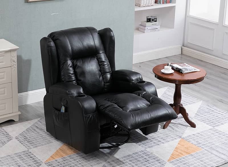 Big Size & Electric Recliner with Vibration Massage and Heat Function 4