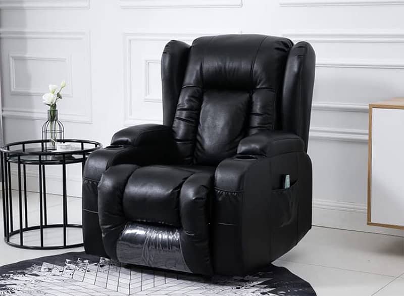 Big Size & Electric Recliner with Vibration Massage and Heat Function 5