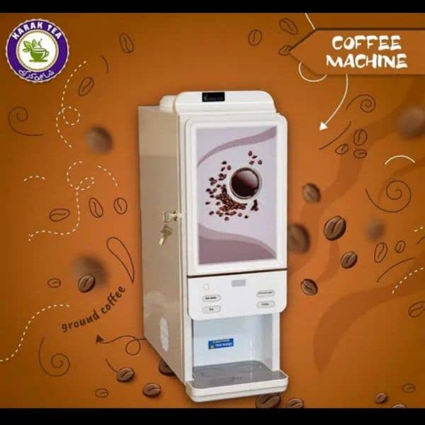 Tea and Coffee vending machine 5