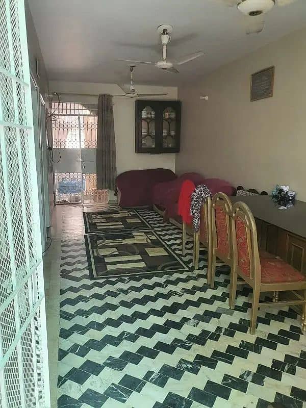 flat for sale 3 bed dd Farhan Paradise mean road fencing 78 lakh 3