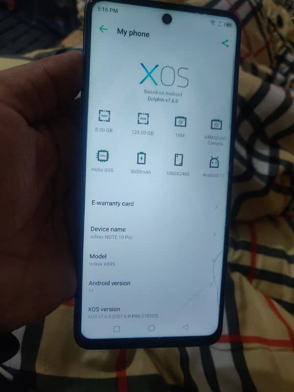 Infinix Note 10 pro complete box 8+128 no open no repair 9