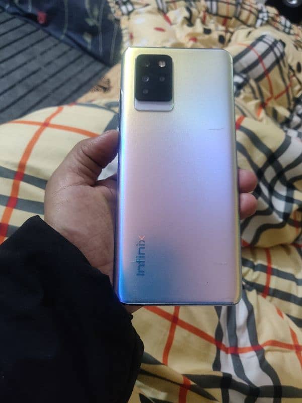 Infinix Note 10 pro complete box 8+128 no open no repair 11