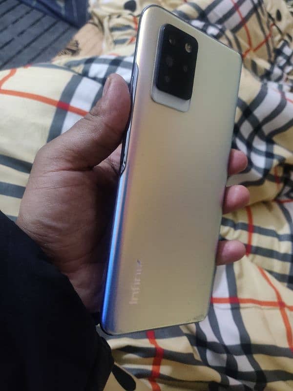 Infinix Note 10 pro complete box 8+128 no open no repair 14