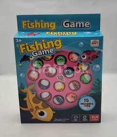 Fun Fishing Game For Kids 15 Fishes 3 Rods with Music