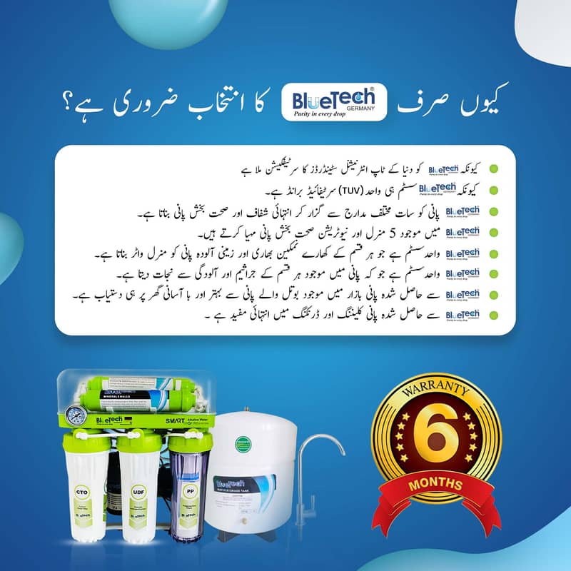 Premium RO Water Filter with 6-Month Guarantee – Lahore 2