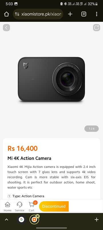 xiaomi action camera 4k 0