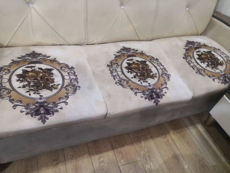 sofa set with iron table 2