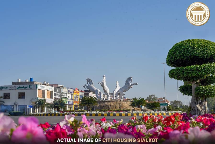 10 Marla Ideal Location Plot For Sale In A Ext Citi Housing Sialkot 3