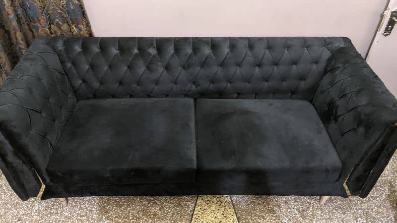 1 2 3 sofa set for sale only 3 days used sell or exchange 0