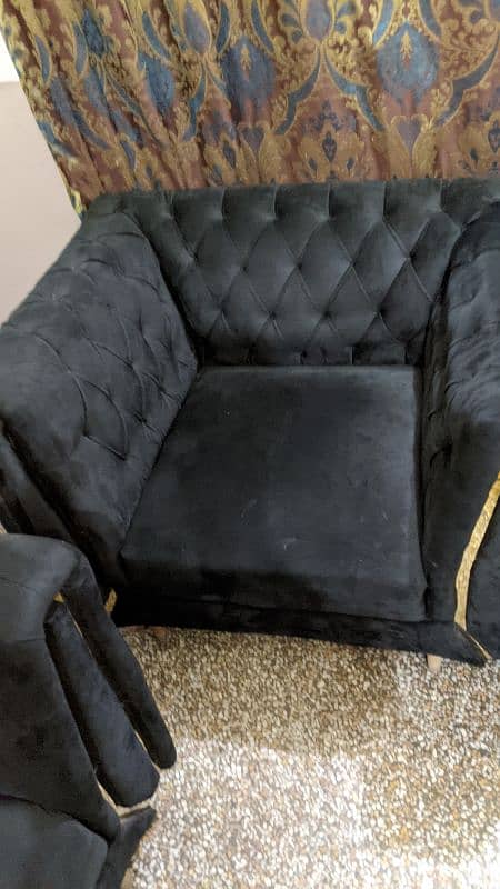 1 2 3 sofa set for sale only 3 days used sell or exchange 2