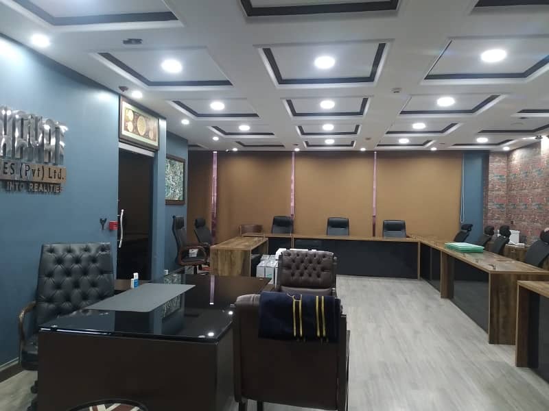 8 MARLA FULLY FURNISHED OFFICE FOR RENT 7