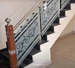 Glass railing/Ss railing/decoration,Steel railing,Stairs