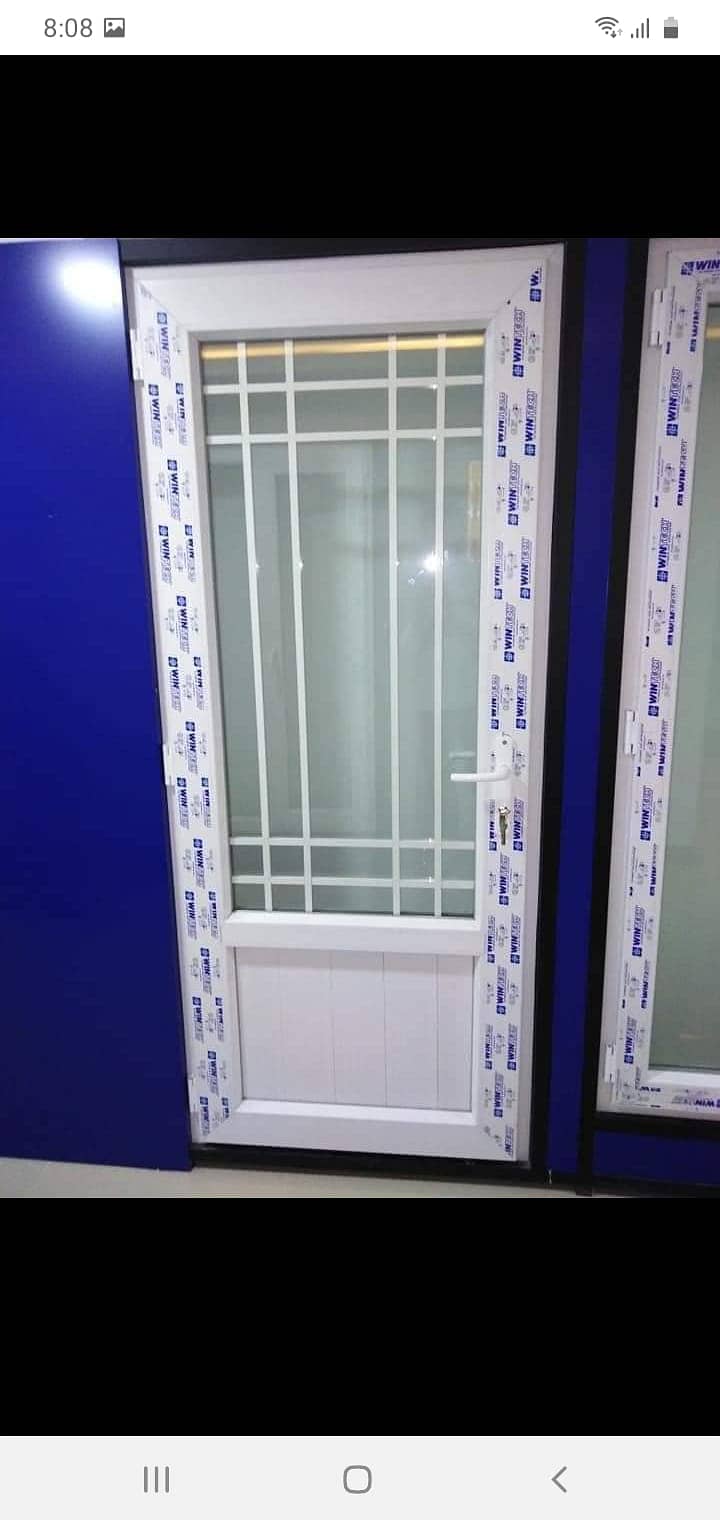 aluminium window/upvc door/glass work/partition/upvc window/cabine 1