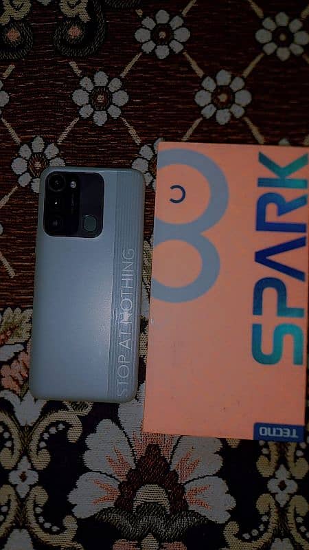 Tecno Spark 8. . 4/128. . . . . Box charger . . . . 03296564017 0