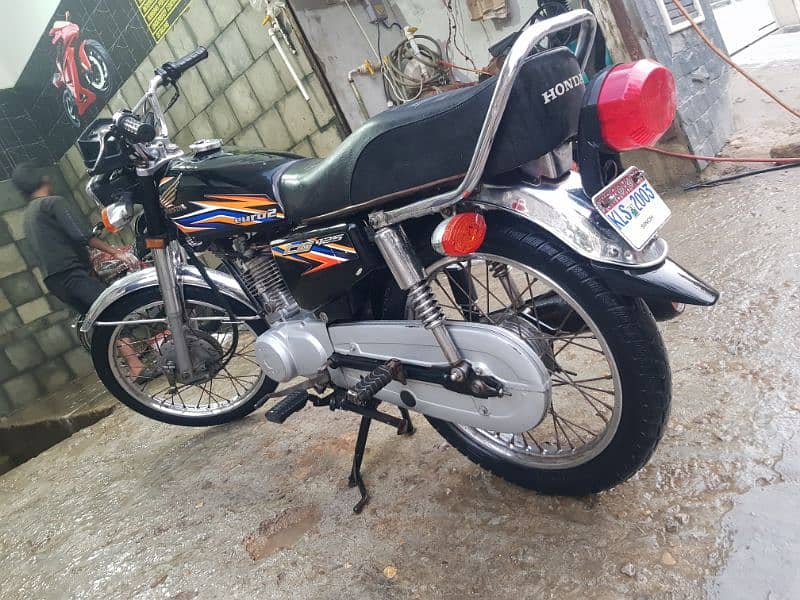 honda ch 125cc 2018 karachi number 6