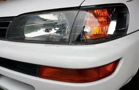 98 corolla firnt light and back light  And glass back and  front glass