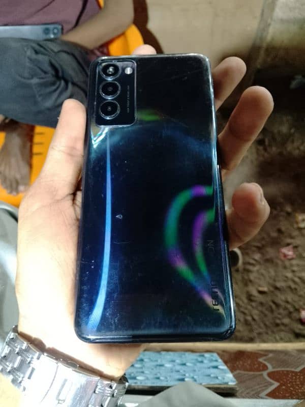 Tecno camon 18t with box 1