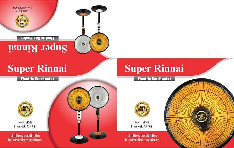 super Rinnai electric sun Heater Best quality 0