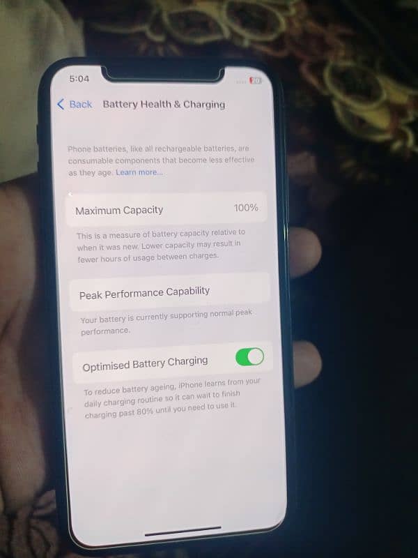 I Phone X PTA Proved 256 Gb With Original Cable Condition 9/9 3