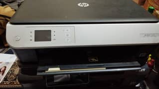 HP ENVY4504 WIRELESS COLOUR BLACK ALL OK 2 SIDE PRINTING BE KARTA HA