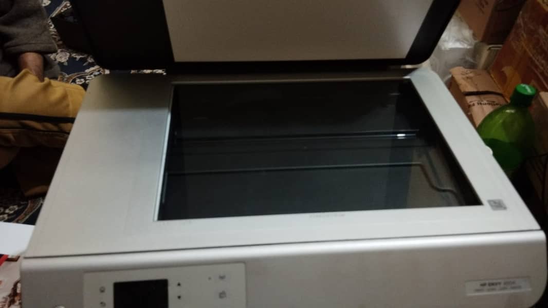 HP ENVY4504 WIRELESS COLOUR BLACK ALL OK 2 SIDE PRINTING BE KARTA HA 2