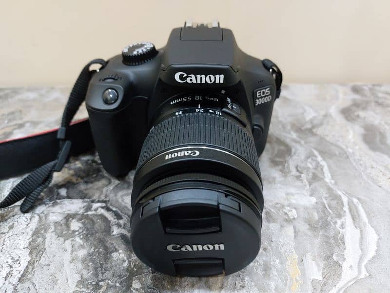 CANON 3000D WITH STAND AND LIGHT (9 Months Warranty Left) 1