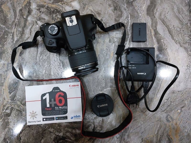 CANON 3000D WITH STAND AND LIGHT (9 Months Warranty Left) 2