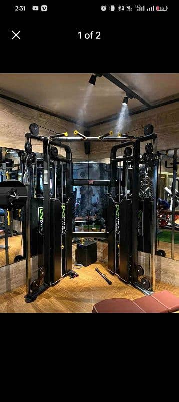 Functional trainer/ Cross over/Gym equipment 0