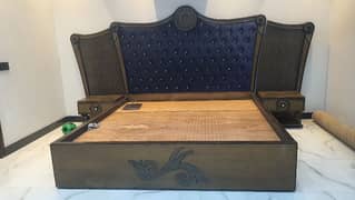 Wooden King Size Bed