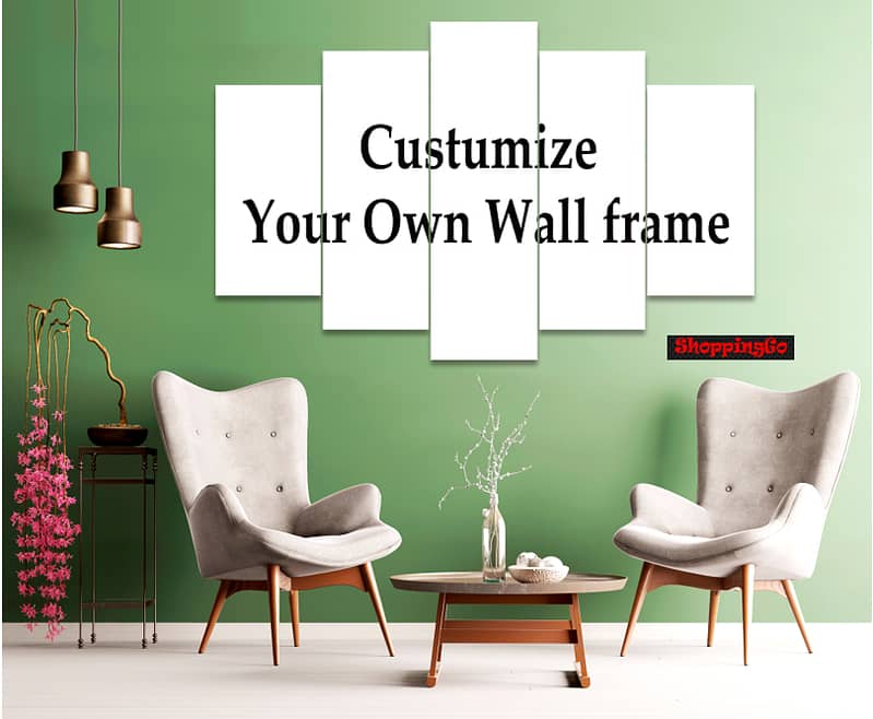 5 PIece HD Wall Frames 4