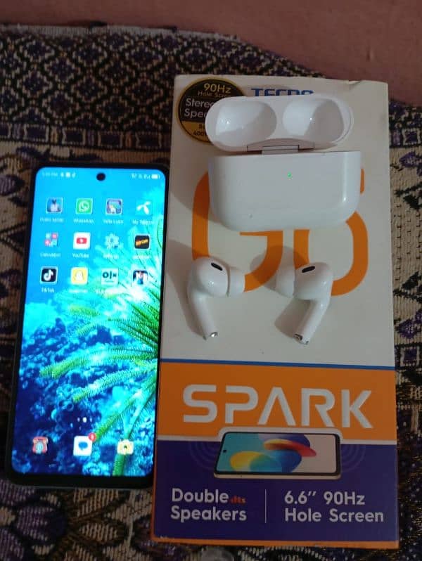 Tecno spark go     11 گارنٹی ماہ 5