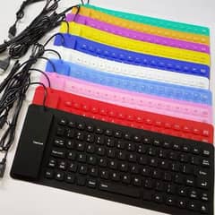 FLEXIBLE FOLDABLE KEYBOARD