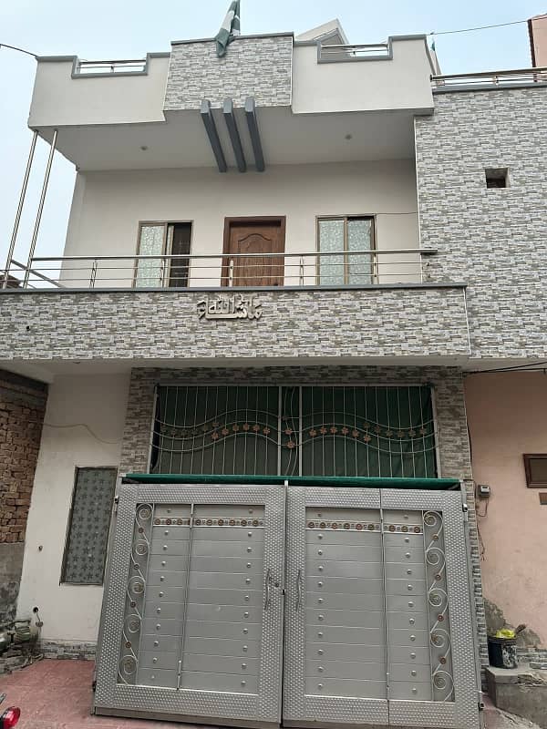 Double Storey House Available For Sale In Green Town Millet Road Faisalabad 0