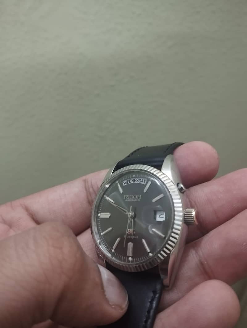 Ricoh President / Ricoh Mens Watch / Vintage Ricoh Automatic 6