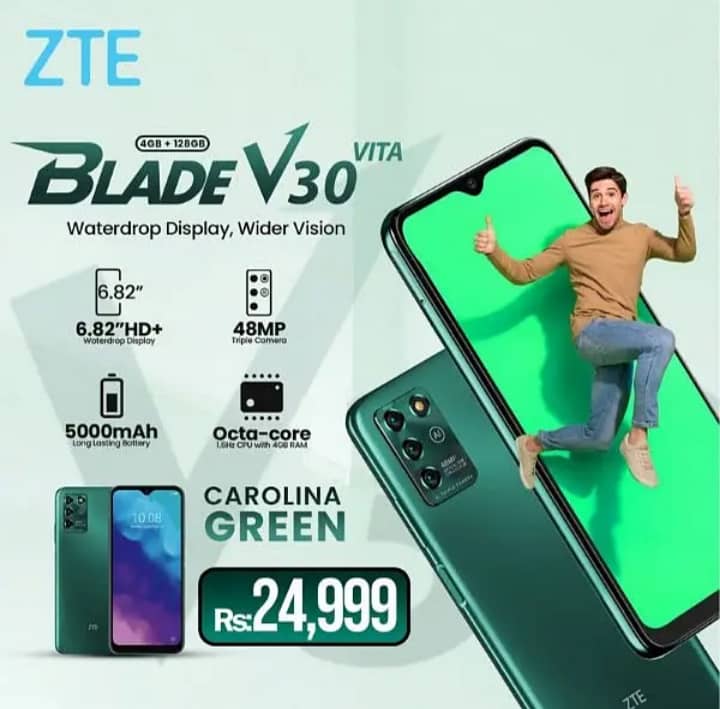 ZTE BLADE V30 Vita . BIG 6.8 HD Screen. 4/128 Gb 2